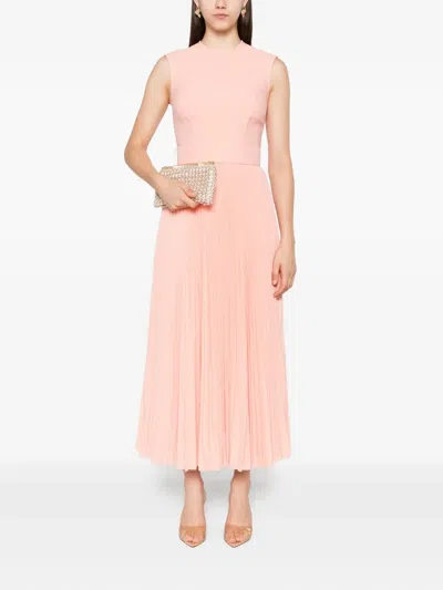 Solace London Sophie Pleated Sleeveless Maxi Dress