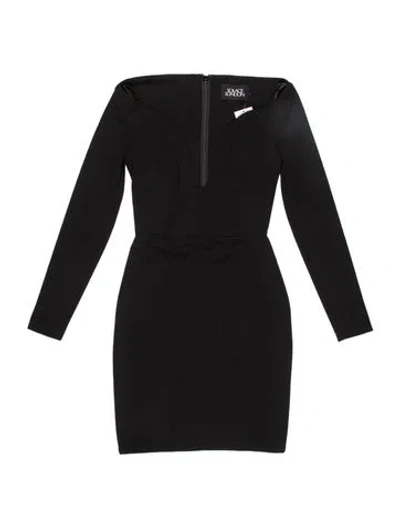 Pre-owned Solace London Strapless Mini Dress W/ Tags In Black