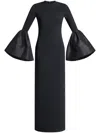 Solace London Suri Maxi Dress In Black