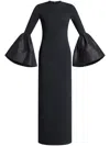 Solace London Suri Maxi Dress In Black