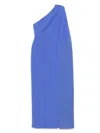 Solace London Sylvia Maxi Dress In Blue