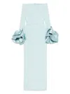 Solace London Sky Blue Talia Maxi Dress