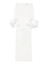 Solace London Talia Ruffle-cuff Maxi Dress