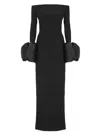 Solace London Viviana Maxi Dress In Black