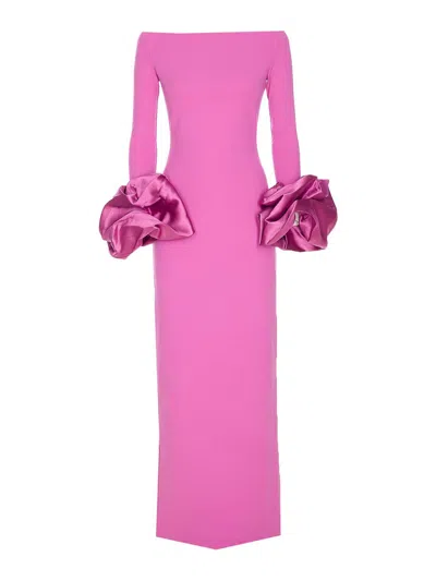 SOLACE LONDON VESTIDO LARGO - MULTICOLOR