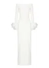 Solace London Talia Maxi Dress In White