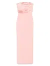 Solace London The Afra Maxi Dress In Rosa
