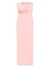 Solace London The Afra Maxi Dress In Pink