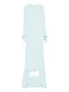 Solace London The Blake Maxi Dress In Blue