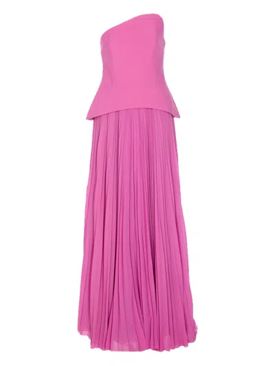 Solace London The Britt Maxi Dress In Purple