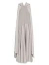 Solace London The Cece Maxi Dress In Grau