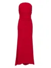 Solace London Ember Belted Crepe Maxi Dress