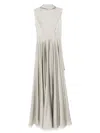 Solace London Women Emelia Maxi Dress In Grey
