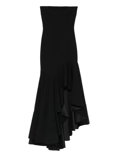 Solace London The Hani Maxi Dress In Black