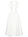 Solace London The Jazmin Maxi Dress In 白色