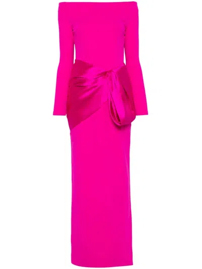 Solace London The Kory Gown In 粉色