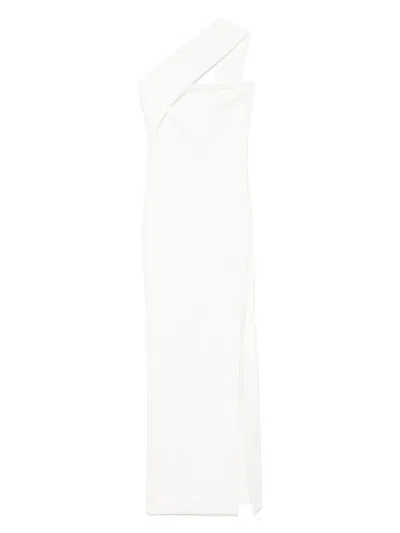 Solace London The Lois Maxi Dress In Beige