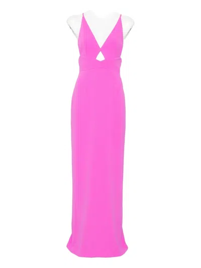 Solace London The Milly Maxi Dress In Purple