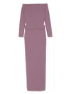 Solace London Maxi Dress Sabina In 紫色
