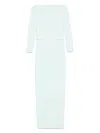 Solace London The Sabina Maxi Dress In Green