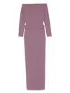 Solace London Maxi Dress Sabina In Purple