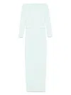 Solace London The Sabina Maxi Dress In Green
