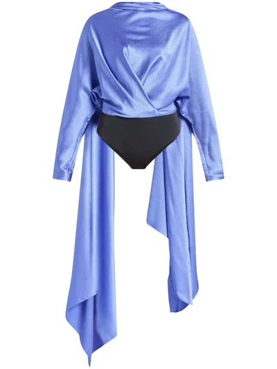 Solace London The Soraia Bodysuit In Purple