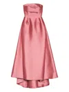 Solace London Tiffany Midi Dress In Pink