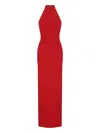 Solace London Inaya Max Dress In Red