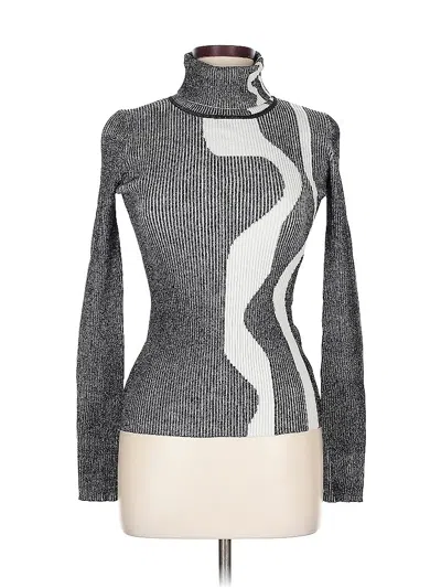 Pre-owned Solace London Turtleneck Sweater In Silver