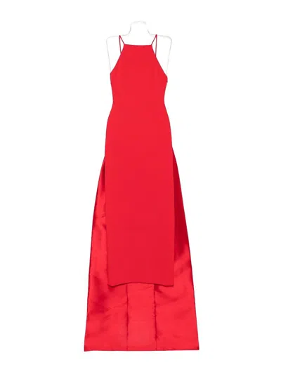 Solace London Ulla Maxi Dress In Multi