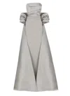 Solace London Silver Vera Maxi Dress