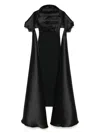 Solace London Vera Maxi Dress In Black