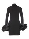 Solace London Payton Mini Dress In Black
