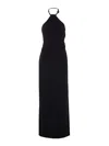 Solace London Black Riva Maxi Dress