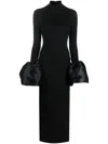 Solace London Viviana Maxi Dress In Black