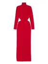 Solace London Wilma Maxi Dress In Red