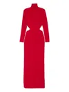 Solace London Wilma Maxi Dress In Red