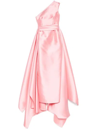 Solace London Women Charo Maxi Dress In Pink