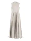 Solace London Women Emelia Maxi Dress In Grigio
