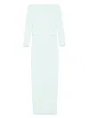 Solace London The Sabina Maxi Dress In Verde