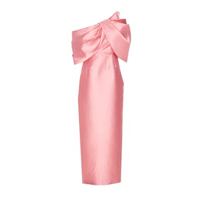 Solace London Women Davina Maxi Dress In Pink