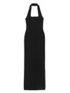 Solace London Kleid Mit Eckigem Ausschnitt In Black