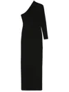 Solace London Joana Long Dress In Black