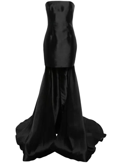 Solace London The Neva Mini Dress In Black