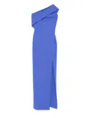 Solace London The Lois Maxi Dress In Blue