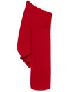 Solace London Lenna Midi Dress In Red