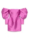 Solace London Women Freja Mini Dress In Pink