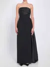 Solace London Women Kisnley Maxi Dress In Black In Black