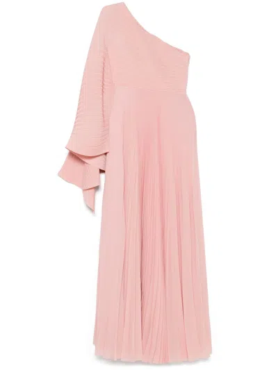 Solace London Women Maci Maxi Dress In Pink